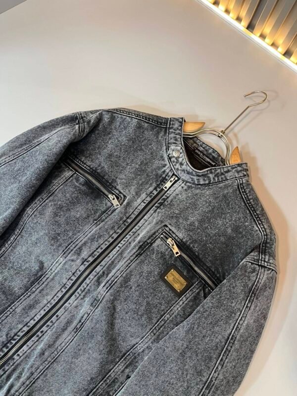 DG Washed Zip Jacket - Grey