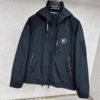 BRBY Black Hooded Jacket