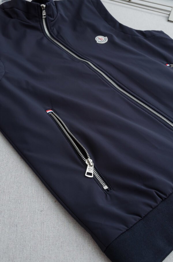 MNCLR Logo Patch Zip Gilet