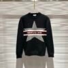 5a7a63c1 CD Star Motif Crew Neck Jumper - Black