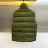 PRDA Quilted Zip Gilet - Olive Green