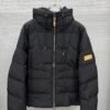 LVE Padded Hooded Coat – Black