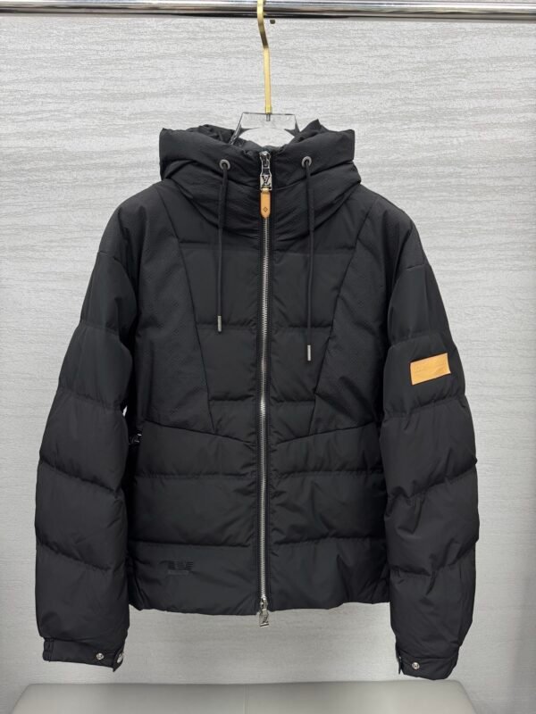 LVE Padded Hooded Coat – Black