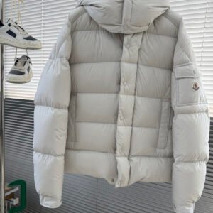 MNCLR Quilted Puffer Jacket - White