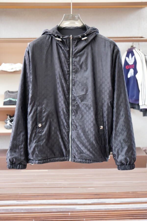 5cb8dc68 GCCI Hooded Zip Jacket - Grey