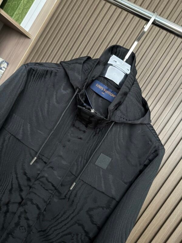 LVE Black Hooded Jacket