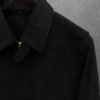 HRMS Collared Zip Jacket - Black