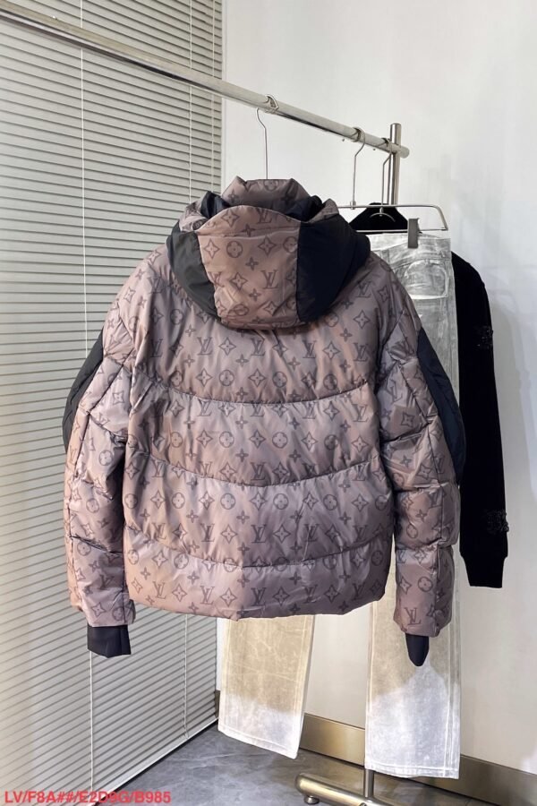 LVE Hooded Padded Winter Coat – Charcoal Grey