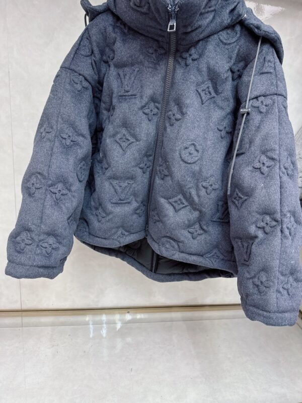 LVE Embossed Hooded Jacket