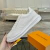 6 LVE All White Low-Top Trainers