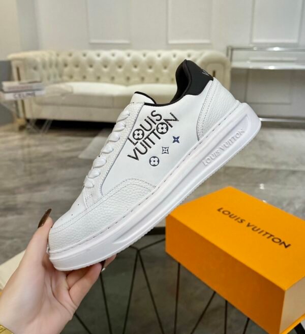 LVE Casual Low-Top Trainers - White & Black