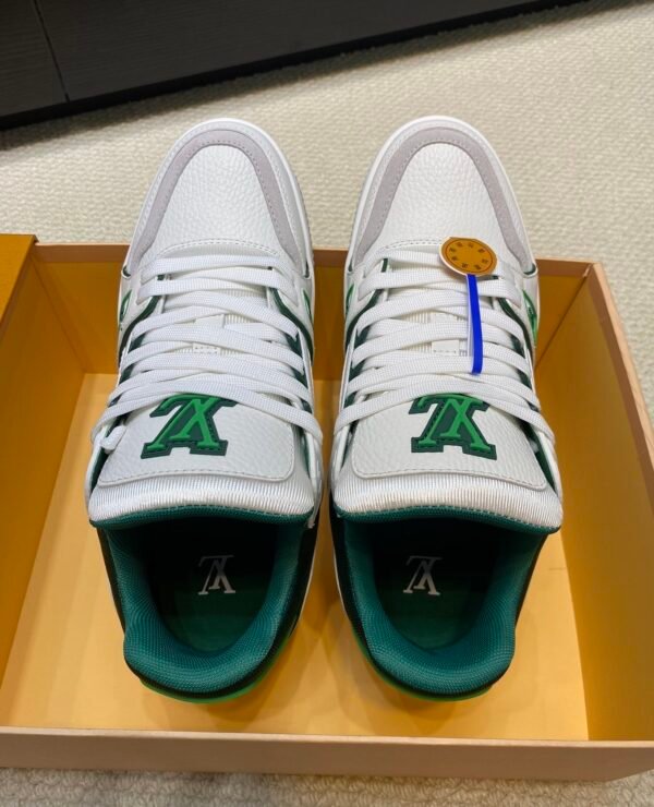 LVE Trainer Sneaker - White & Green