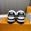 LVE Streetwear Trainer Sneaker – White Black Edition