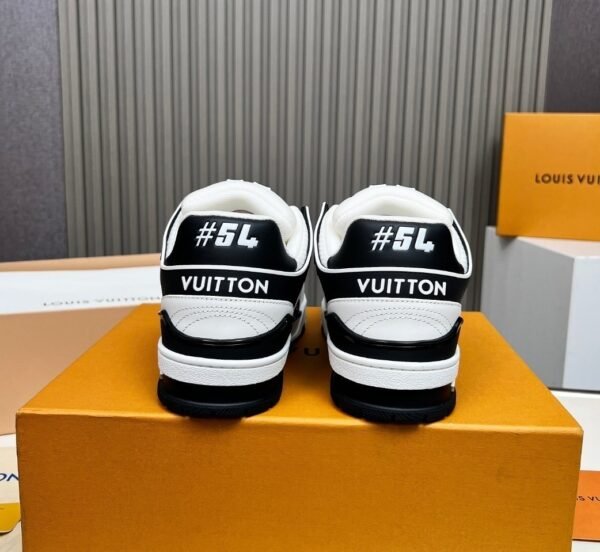 LVE Streetwear Trainer Sneaker – White Black Edition