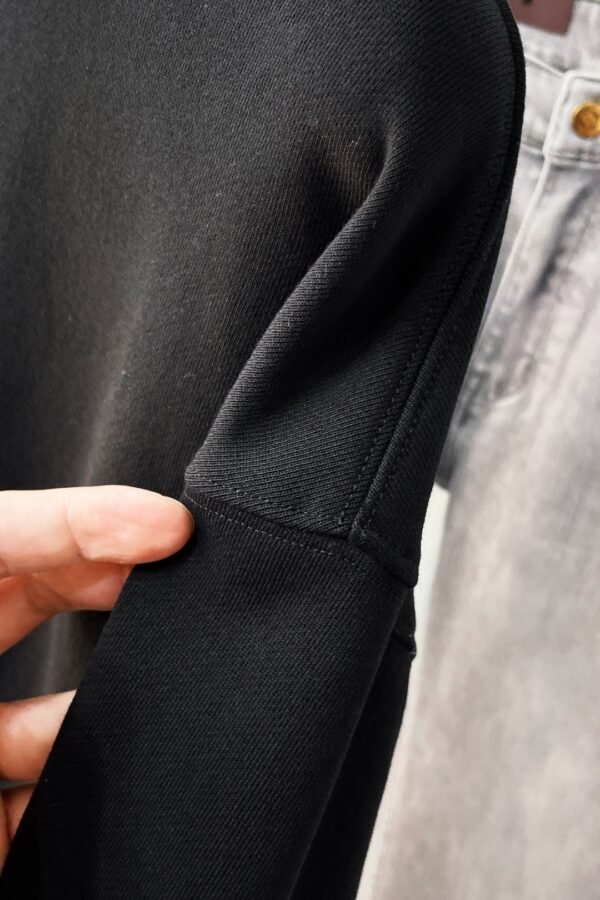 BLNCG BB Logo Print Medium Fit Jumper – Black