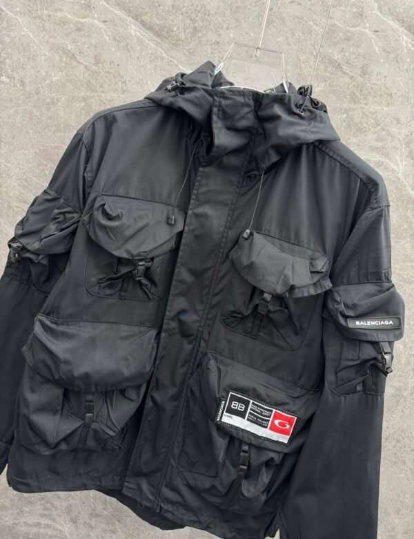 BLNCG Utility Multi-Pocket Jacket - Black