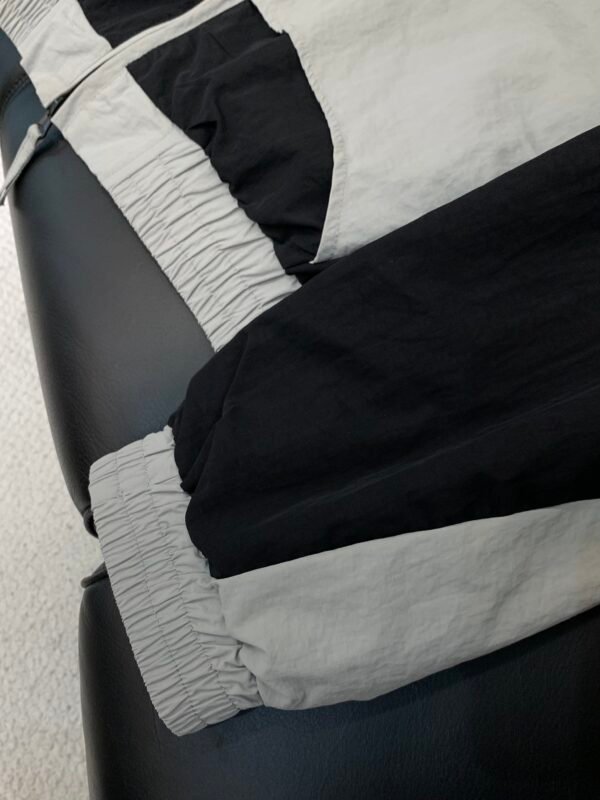 6 BLNCG Zip-Up Windbreaker Jacket - White Black