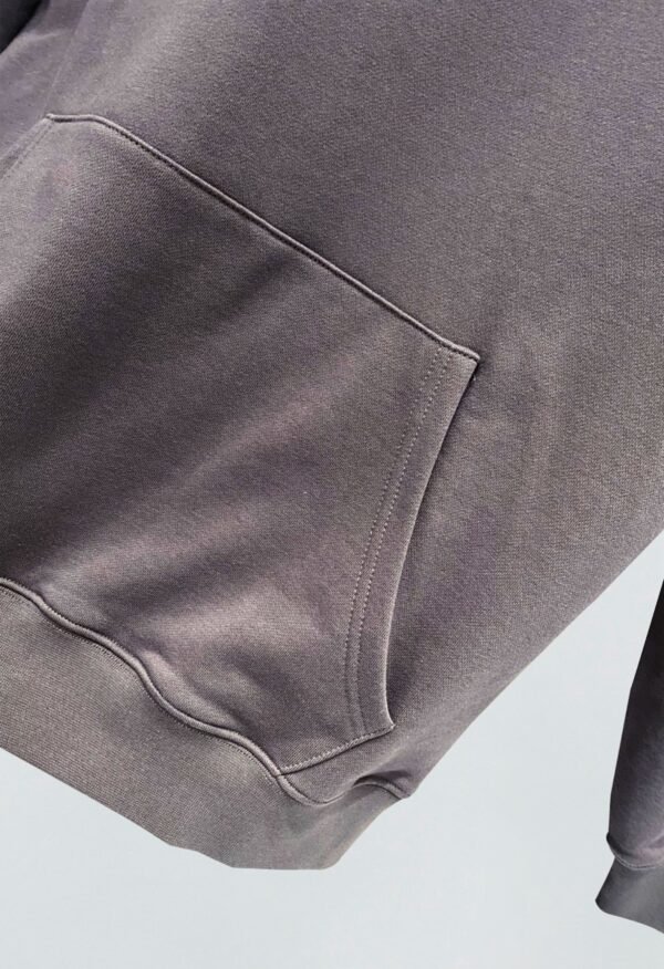 BLNCG Logo Print Hand-Drawn Graphic Hoodie - Slate Purple