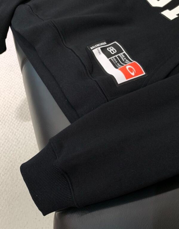 6 BLNCG Basketball Series Design Hoodie - Black