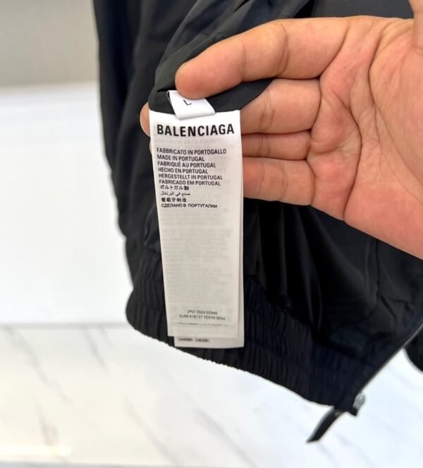 BLNCG 3B Sports Logo Hooded Jacket – Black