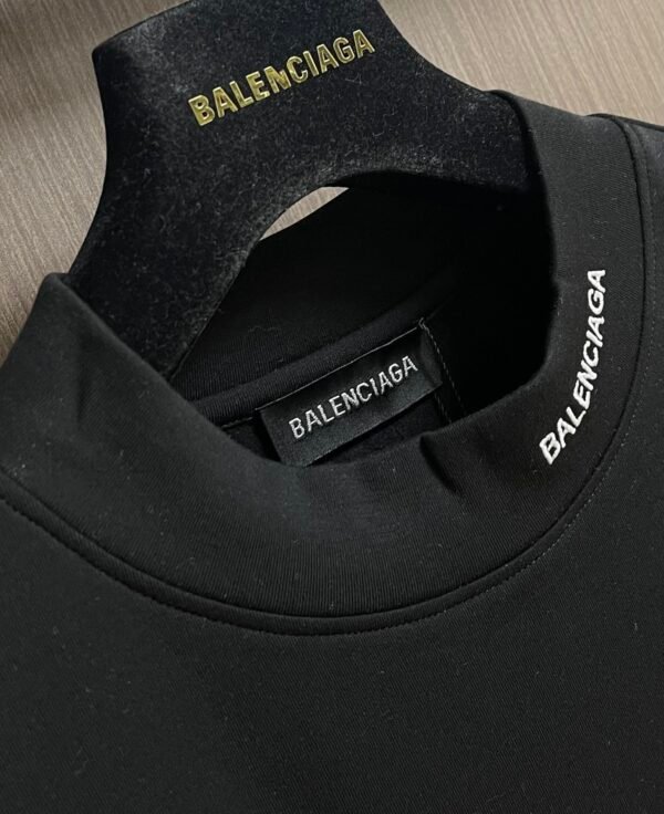 BLNCG Embroidered Logo Crew Neck Jumper - Black