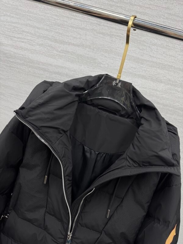 LVE Padded Hooded Coat – Black