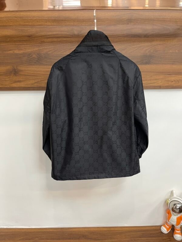 618e68ec GCCI All-Over Monogram Jacket - Black