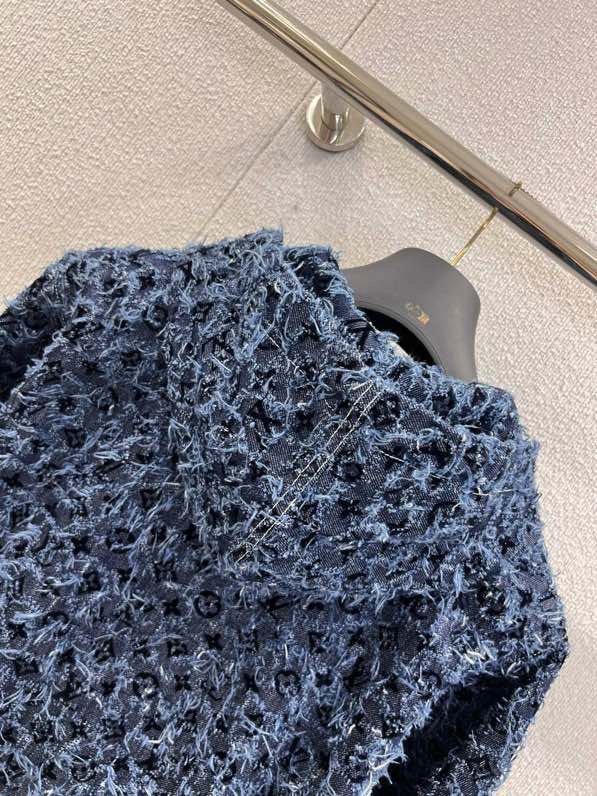 LVE Textured Hooded Zip Jacket – Navy