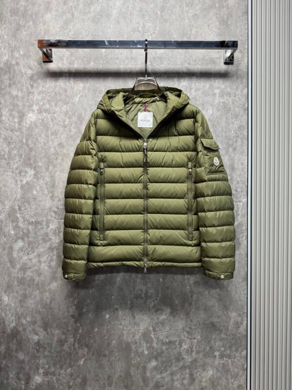 MNCLR Hooded Puffer Jacket - Green