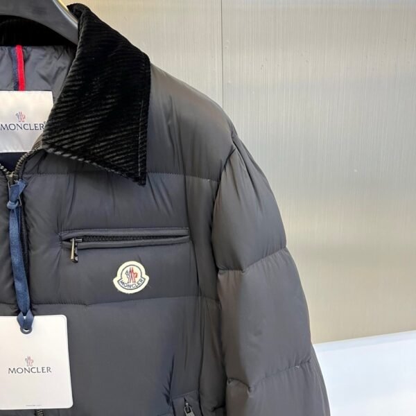 MNCLR Hooded Puffer Jacket - Black