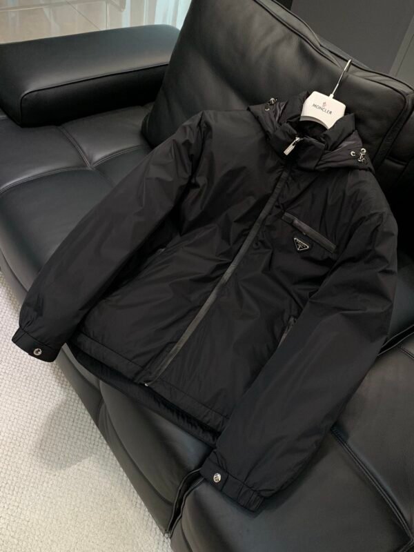 PRDA Hooded Zip-Up Jacket - Black