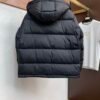 GCCI Hooded Puffer Jacket - Black