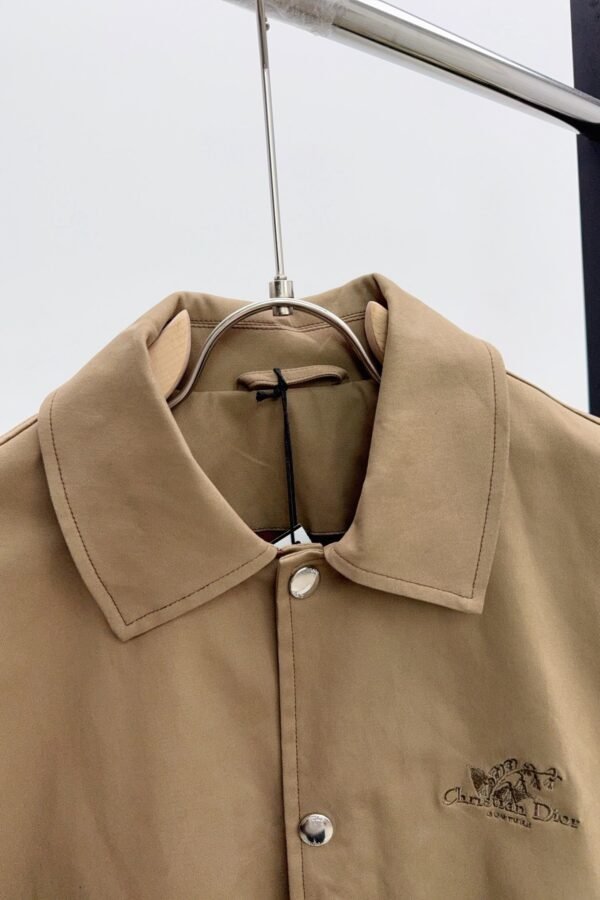 CD  Quilted Sleeve Jacket - Khaki/Brown