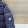 MNCLR Hooded Puffer Coat - Navy
