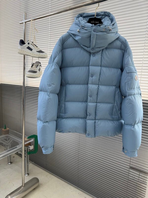 MNCLR Quilted Puffer Jacket - Blue
