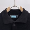66acfb0d PRDA Button-Front Knit Jacket - Black