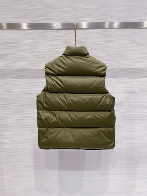 PRDA Quilted Gilet with Flap Pockets - Green