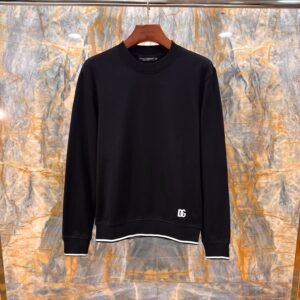 DG Crew Neck Black Jumper