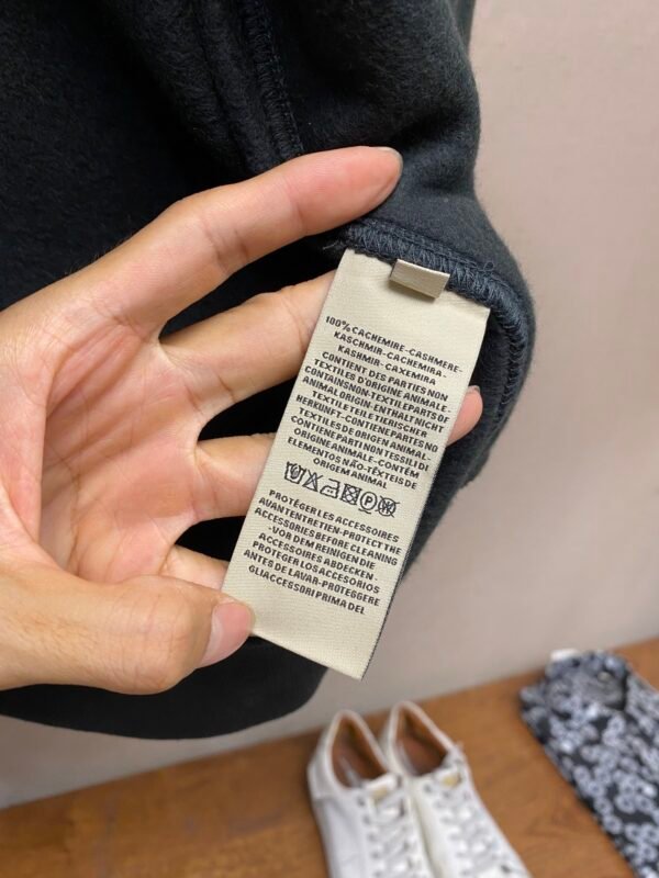 HRMS Embroidered Crest Varsity Jacket - Black