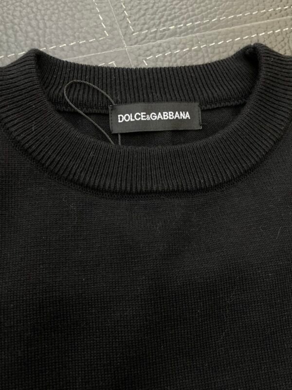 DG Crew Neck Jumper - Minimal Logo Design
