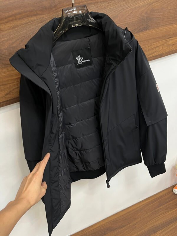 MNCLR Hooded Zip Jacket - Black