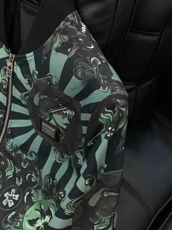 DG Printed Zip Jacket - Green