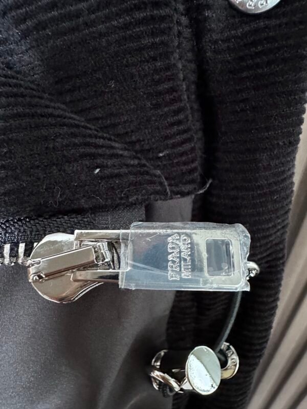 PRDA Quilted Gilet with Logo Patch - Black