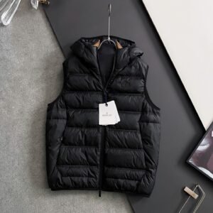 MNCLR Puffer Gilet - Black