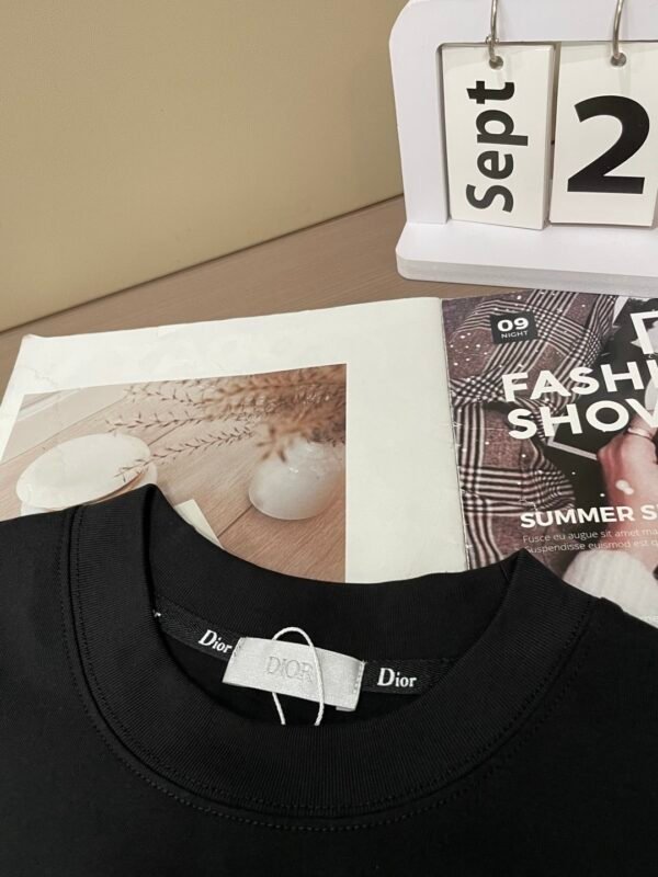 6c44dadc CD Crew Neck Jumper with Embroidered Chest Logo - Black