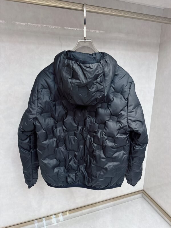 HRMS Hooded Puffer Jacket - Black