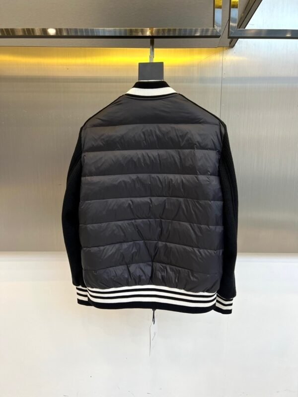 MNCLR Mixed Panel Padded Jacket - Black