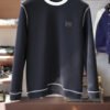 DG Crew Neck Jumper with Contrast Stitching