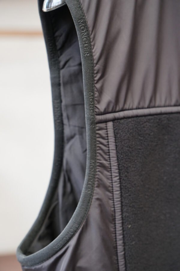 6fdfd57c MNCLR Panelled Zip Gilet - Charcoal Grey