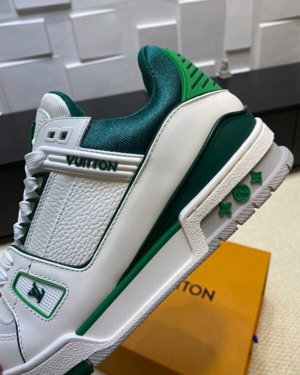 LVE Trainer Sneaker - White & Green